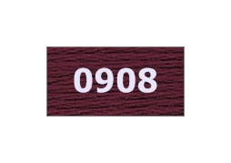 мулине "Gamma"  х/б 24 x 8 м 0908, бордовый