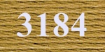 мулине "Gamma"  х/б 24 x 8 м 3184, горчичный