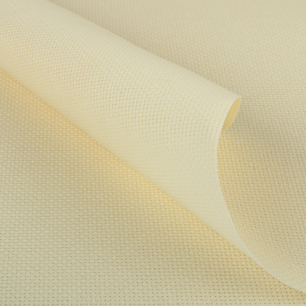 Канва К04 «Gamma» Aida №14  100% хлопок 50*50 см цв. кремовый