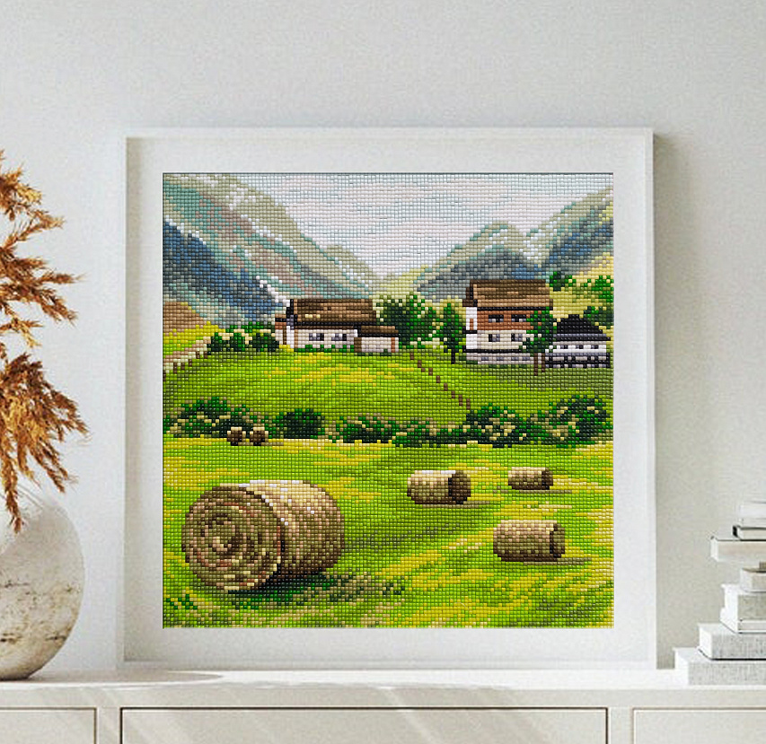 Алмазная мозаика М-003 "Тоскана"30*30 см