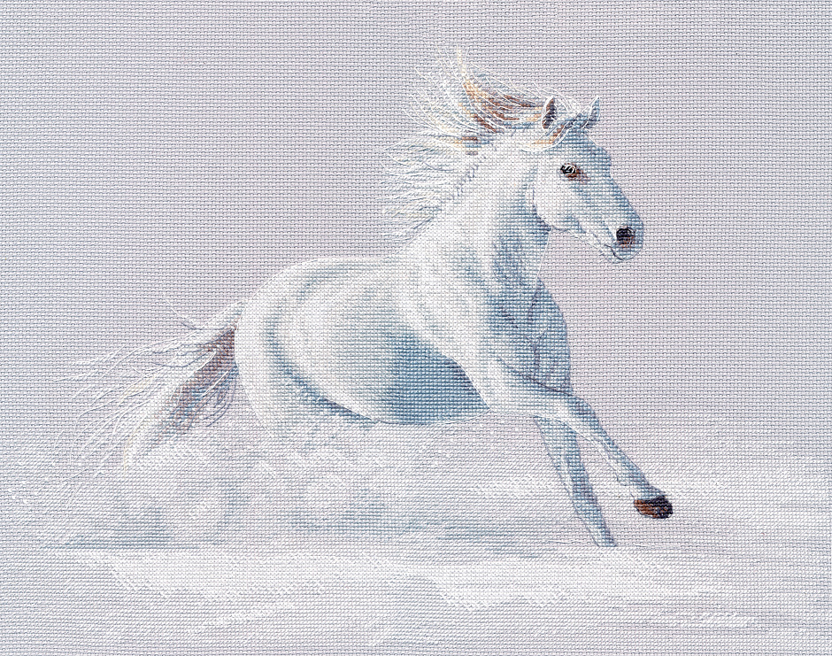 Набор для вышивания «Овен» 1668"Грациозность" 35×26  см