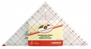 Линейка-треугольник, "Hemline" NL4204 7 1/2" X 7 7/8"Размер: 28 х 14 см