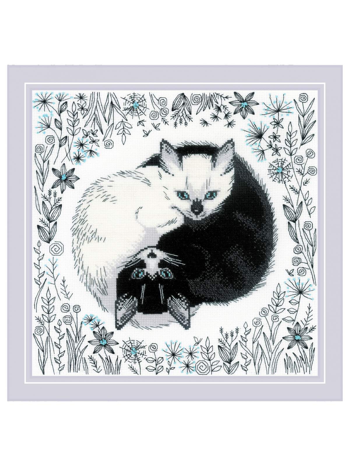 Набор для вышивания «Риолис» 2150 Инь и Янь 30*30 см