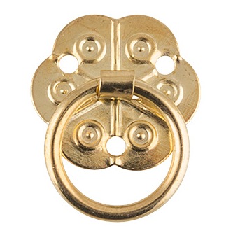 Декоративная ручка для шкатулок MMG-017 «Mr. Carving» металл 3 см, №1 золото