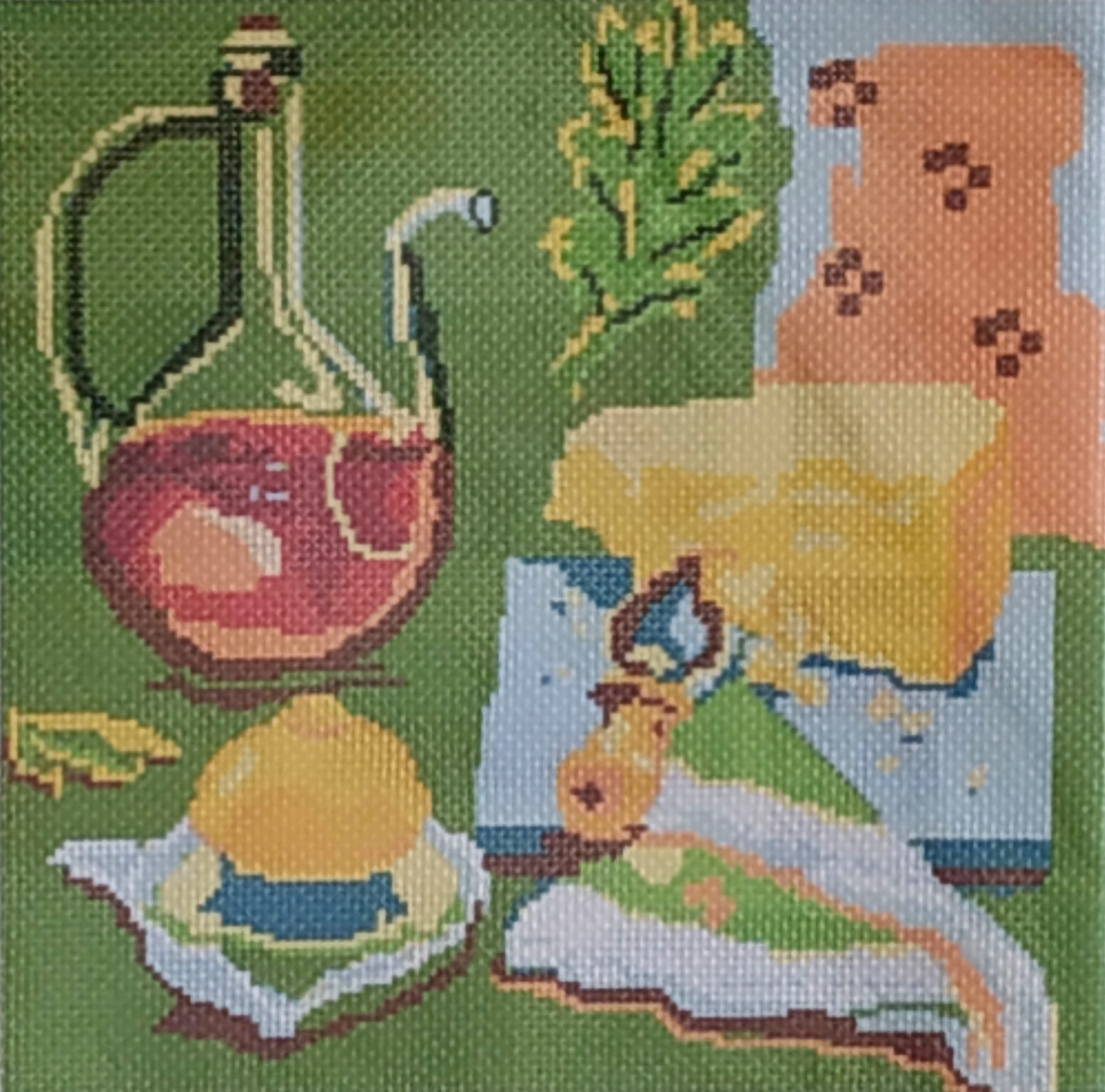 Рисунок на канве "Русские сказки" 25х25 см