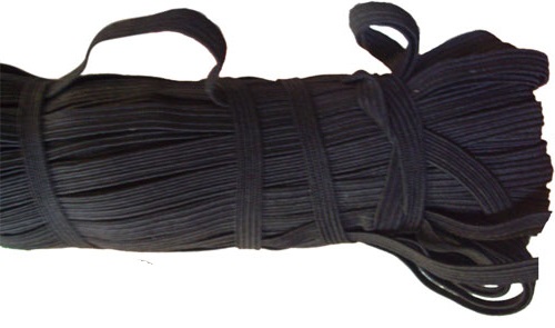 Резинка продежка 8 мм (20 шт. х 10 м), чёрная