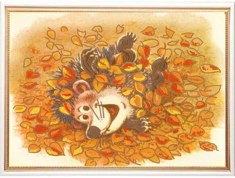 Рисунок на ткани «Конёк» 8412 Осенняя радость, 29х39 см 