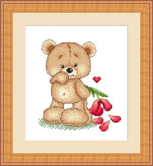 Набор для вышивания «Сделано с любовью» МК-013 Люблю и скучаю