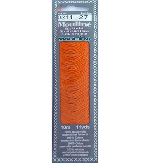 Мулине Спираль «Madeira»100% хлопок, 10 м 0311