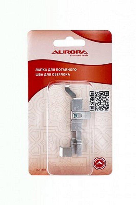 Лапка AU-1608 для потайного шва, для оверлока 600D, 700D Aurora 