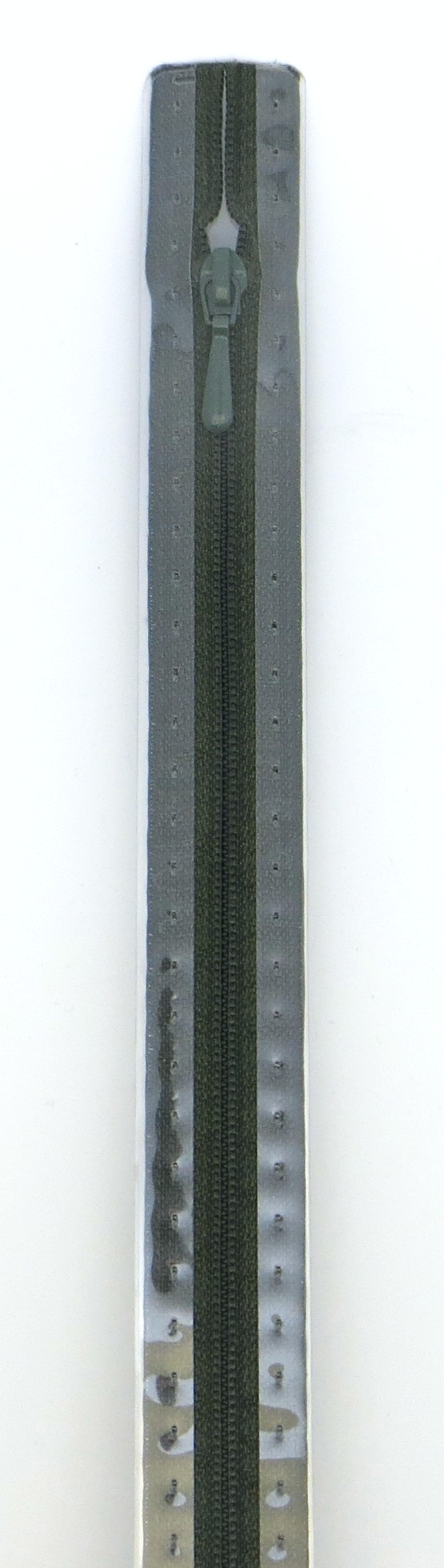 Молнии пластиковые, полупотайные, Цвет: 542 50см