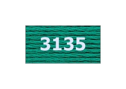 мулине "Gamma"  х/б 24 x 8 м 3135, зеленый