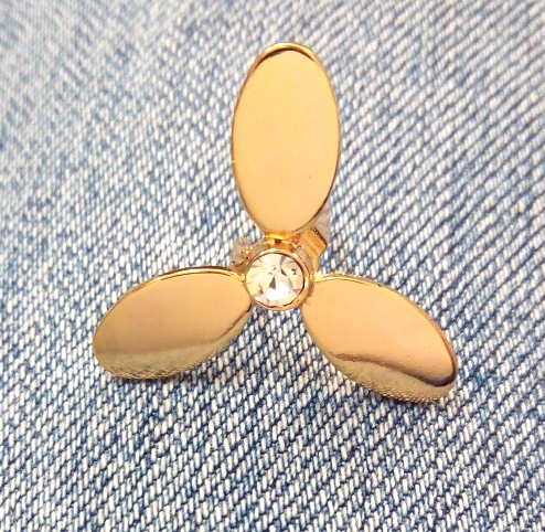 Украшение Микрон Трилистник GB1248 ассорти 