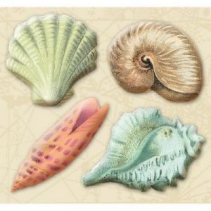  Стикеры-украшения  Морские глубины