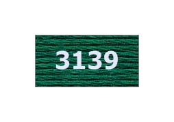 мулине "Gamma"  х/б 24 x 8 м 3139, т.зеленый
