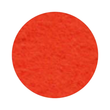 Фетр декоративный 1,2мм; лист 33см х 53см/ 910 (красно-оранжевый)