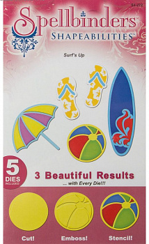 Набор ножей Spellbinders® Shapeabilities® "Серфинг"