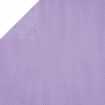 Лист бумаги Bo Bunny 12LD431 «Lavender Dot» 30х30см