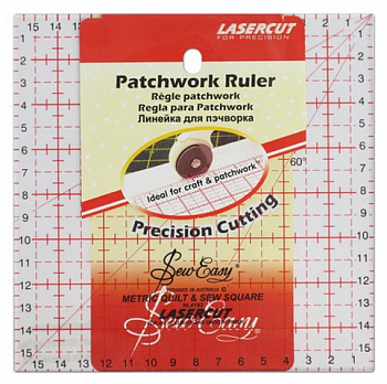 Линейка для пэчворка "Hemline" NL4193 16х16 см.