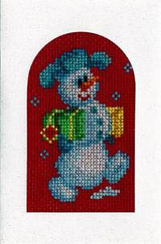 Набор для вышивания «Золотое Руно» ОТ-012 Веселый снеговик        