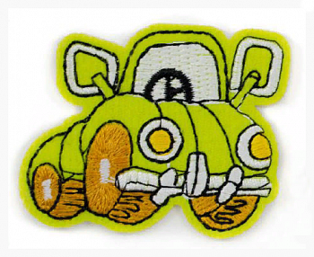 Термоаппликация LA339 Green 55 х 45 мм упак/5 шт