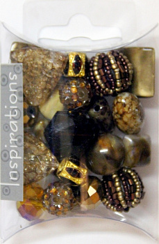 Набор декоративных бусин «Inspirations» (5764 Бронза)
