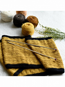 Спицы прямые кубические Nova Сubics KnitPro, 35 см, 6.00 мм 12301