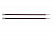 Спицы алюминиевые прямые Zing KnitPro, 30 см, 6.00 мм 47273