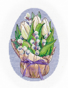 Набор для вышивания «Овен» 1467 "Нежность" 15 х 21см