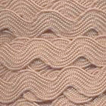 Тесьма отделочная  JZ-5 "Gamma" ЗИГ-ЗАГ 5 мм*30 м. цв.049 т.кремовый