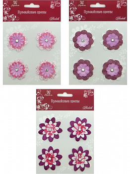 Набор для творчества "Рукоделие" NT-64 Набор для творчества (бумажные цветы)