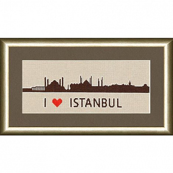 Набор для вышивания «Золотое Руно» СГ-008 Я люблю Стамбул