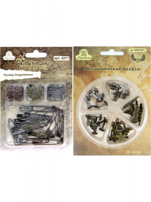 Набор для творчества NT-31 "Рукоделие" Металлический декор