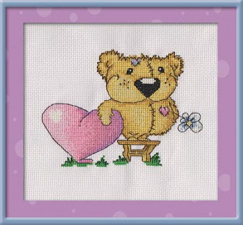 Набор для вышивания «Panna» Ж-1080 Большая любовь,17х14 см
