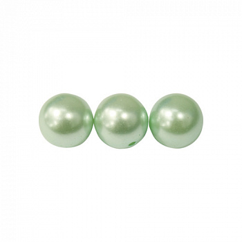 Бусы круглые "Астра" 7706547 пластик, 12мм, цвет: 015 (25гр/упак.) 	