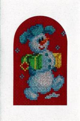 Набор для вышивания «Золотое Руно» ОТ-012 Веселый снеговик        