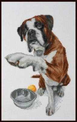 Набор для вышивания "Палитра" 03.009 ДАВАЙ ДРУЖИТЬ!,19 x 30 см