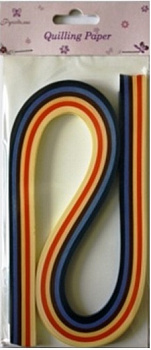 Бумага для квиллинга "Рукоделие" Quilling Paper 120 полос/упак. 3мм ширина QP0312008