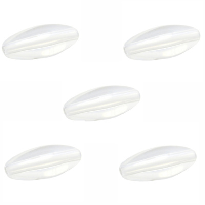 Бусина "Zlatka" акрил Z016P 13 х 32 мм  5 шт №600 прозрачный