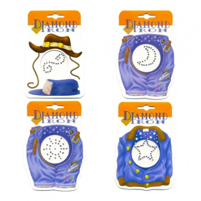 Термоаппликация "DIAMOND RON" стразы