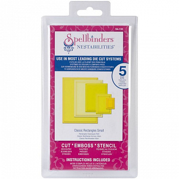Набор ножей Spellbinders® Nestabilities® "Классические прямоугольники маленькие"