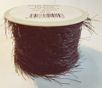 Тесьма Crazy-Ribbon Classic, 10м anthrazit 08