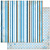 Лист бумаги Bo Bunny 13601527 «Powder Mountain Stripe Paper» 30х30см
