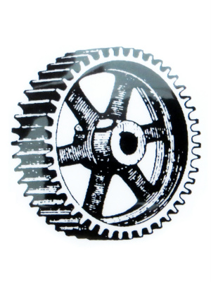 Резиновый штамп «Heavy Gear», 5x5см