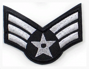 Термоаппликация LA349 60 х 50 мм (Silver) 5 шт