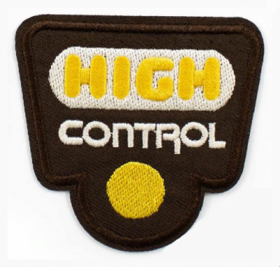 Термоаппликация LA402 68 х 65 мм (Yellow) 5 шт