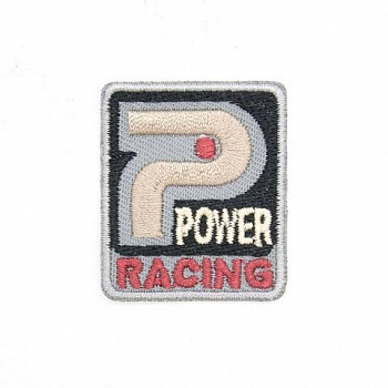 Термоаппликация Hobby&Pro 'Эмблема 'Power Racing', 3.3*4см