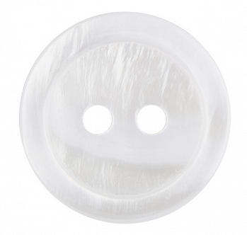 Пуговицы  "Колибри" RA19 White ( белый ) 24L