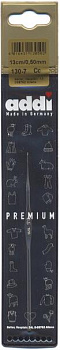 Крючок вязальный  экстратонкий сталь  ADDI 130-7, 13 см, №0.50