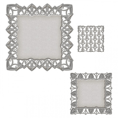 Набор ножей Nestabilities® Decorative Elements "Декоративные узоры Фейрмонт"